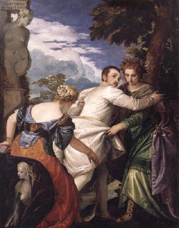 Paolo Veronese Allegory of Vice and Virtue China oil painting art